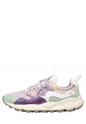 Flower Mountain Yamano 3 Sneakers Dam Lila Turkos | AYK3144KX