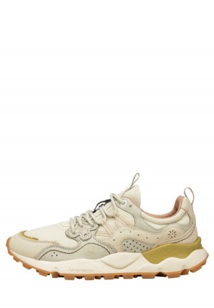 Flower Mountain Yamano 3 Uni Uw Sneakers Dam Beige | DRE3728VY