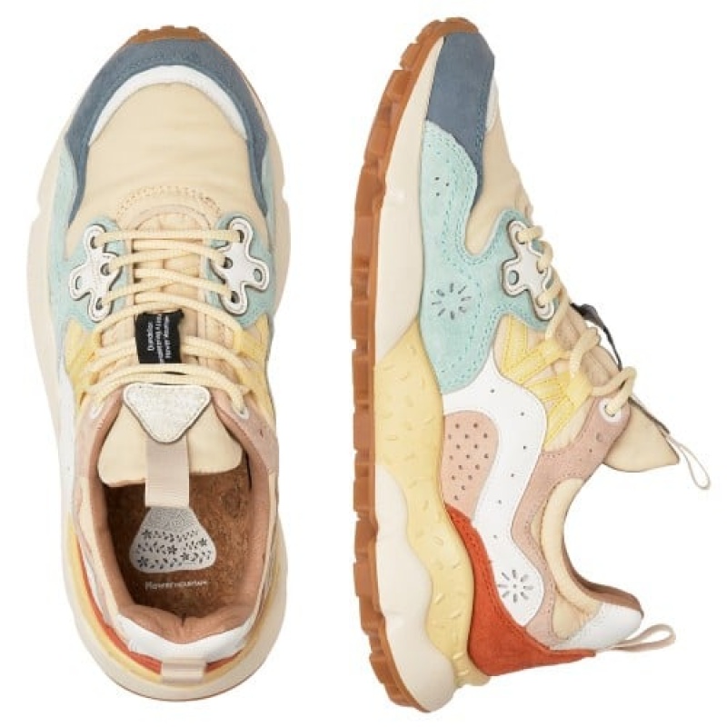 Flower Mountain Yamano 3 Sneakers Dam Blå | QMW4576OI