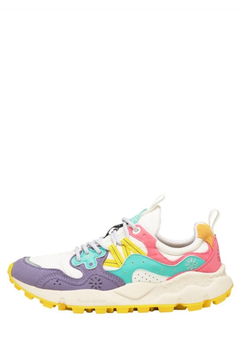 Flower Mountain Yamano 3 Sneakers Dam Lila Vita | VPE2034LB