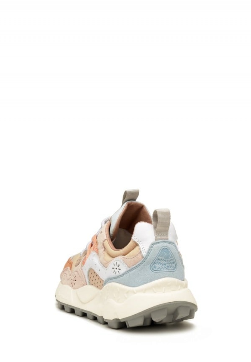 Flower Mountain Yamano 3 Sneakers Dam Rosa Beige | ZXD185BZ