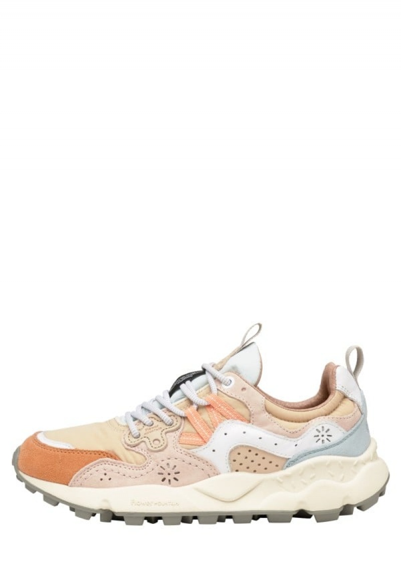 Flower Mountain Yamano 3 Sneakers Dam Rosa Beige | ZXD185BZ