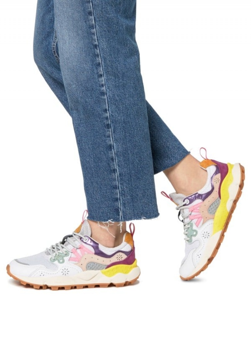 Flower Mountain Yamano 3 Sneakers Dam Vita Lila | KZP2771VU