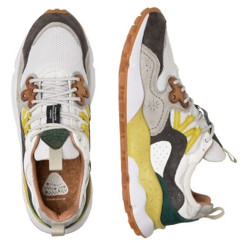 Flower Mountain Yamano 3 Sneakers Herr Vita | DQP2663KN