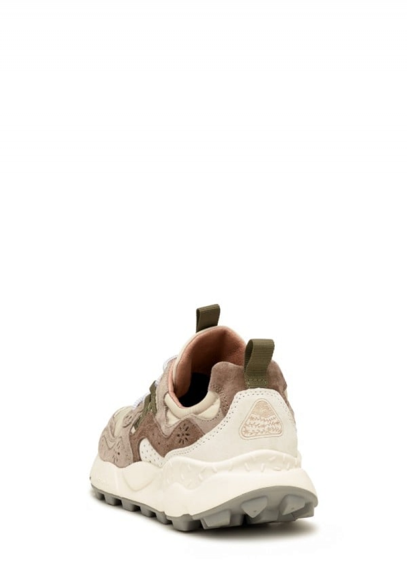 Flower Mountain Yamano 3 Uni Sneakers Dam Grå Beige | VEQ2042NL